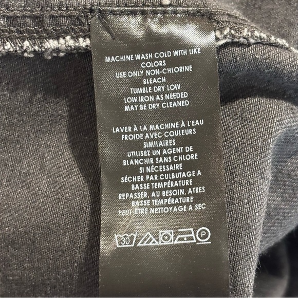 WE THE FREE Sz L Harem Style Washed Out Black 100% Cotton Overalls NEW WITH TAG - Picture 14 of 15